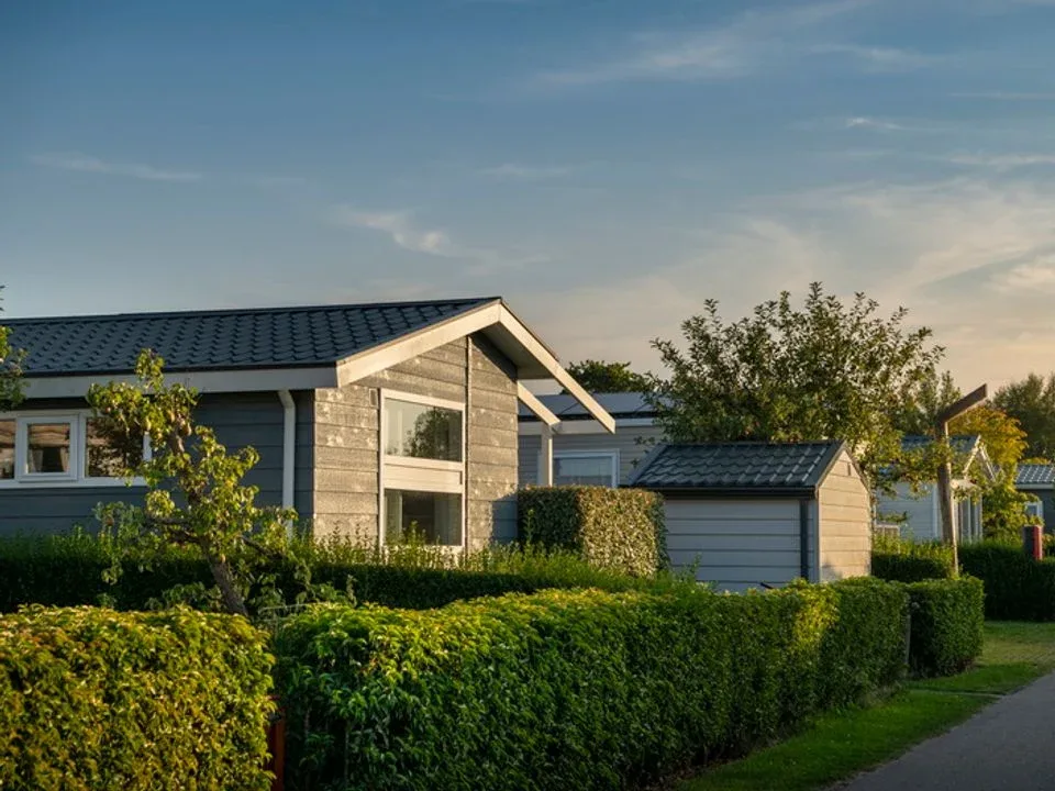 op vakantie in een chalet