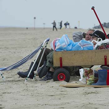 Schoon en breed Noordzeestrand in Zeeland